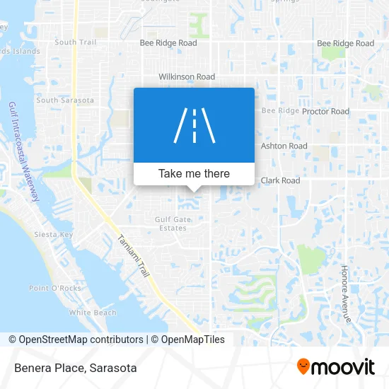 Benera Place map