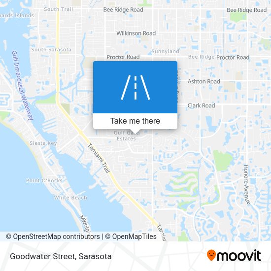 Mapa de Goodwater Street