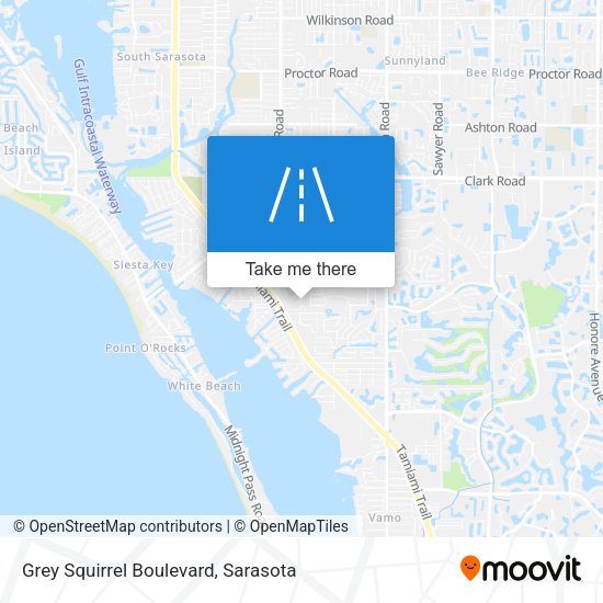 Grey Squirrel Boulevard map