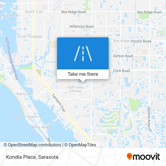 Kondla Place map