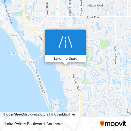Lake Pointe Boulevard map