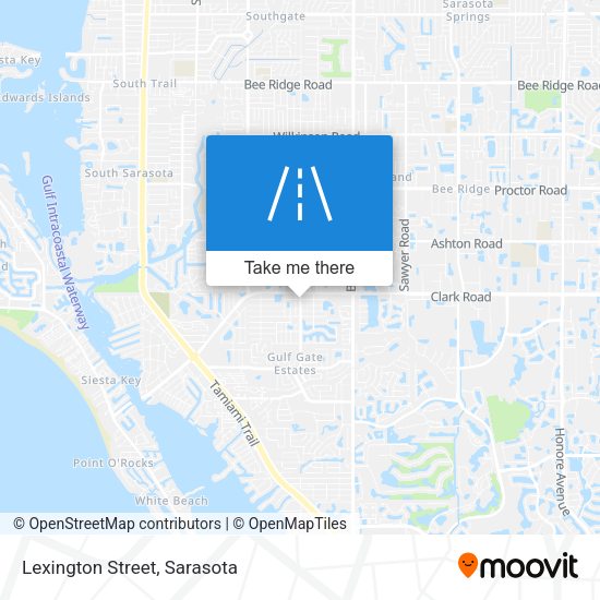 Mapa de Lexington Street
