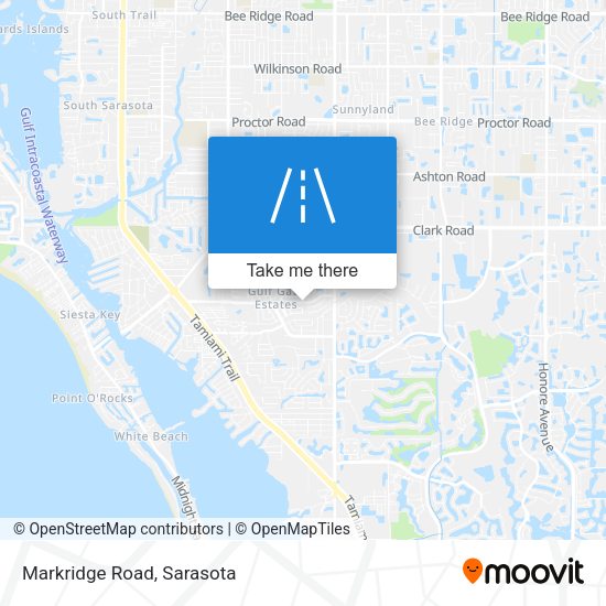 Mapa de Markridge Road
