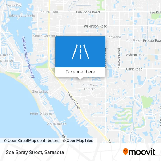 Sea Spray Street map