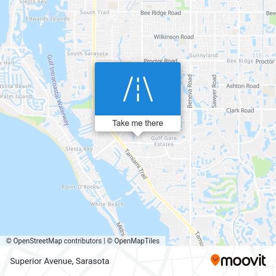 Mapa de Superior Avenue