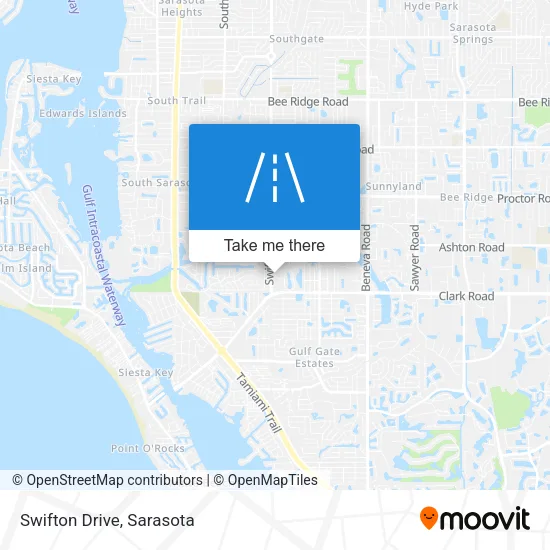 Swifton Drive map