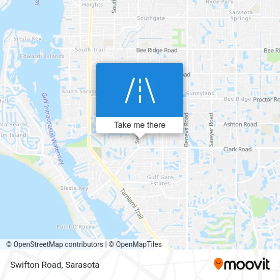 Swifton Road map