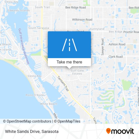 Mapa de White Sands Drive