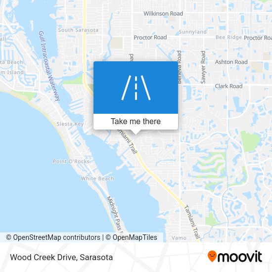 Wood Creek Drive map