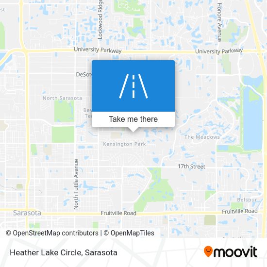 Heather Lake Circle map