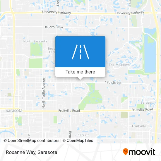 Roxanne Way map