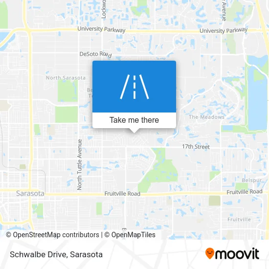 Schwalbe Drive map