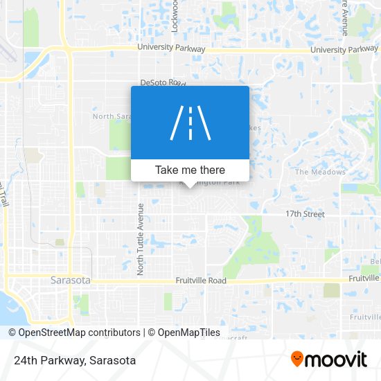 Mapa de 24th Parkway