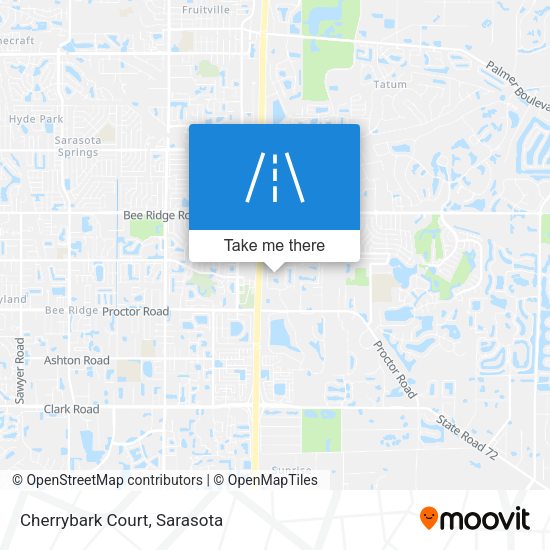 Mapa de Cherrybark Court