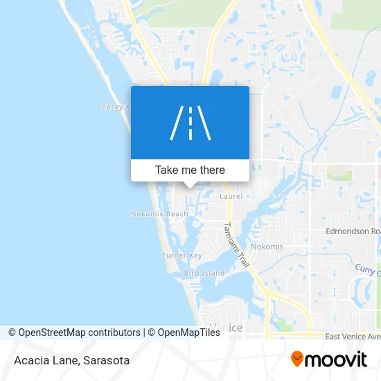 Acacia Lane map