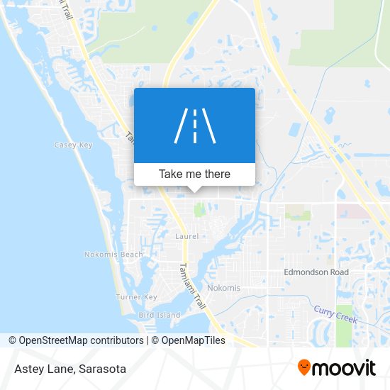 Mapa de Astey Lane