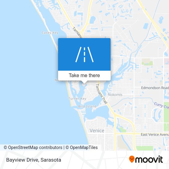 Mapa de Bayview Drive