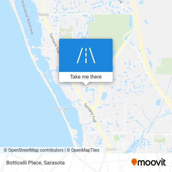 Botticelli Place map