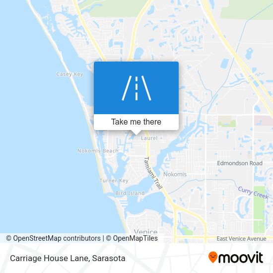 Mapa de Carriage House Lane