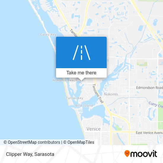 Clipper Way map