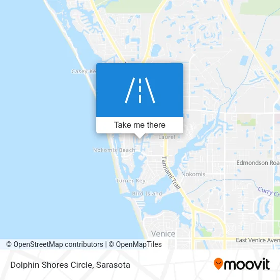 Dolphin Shores Circle map