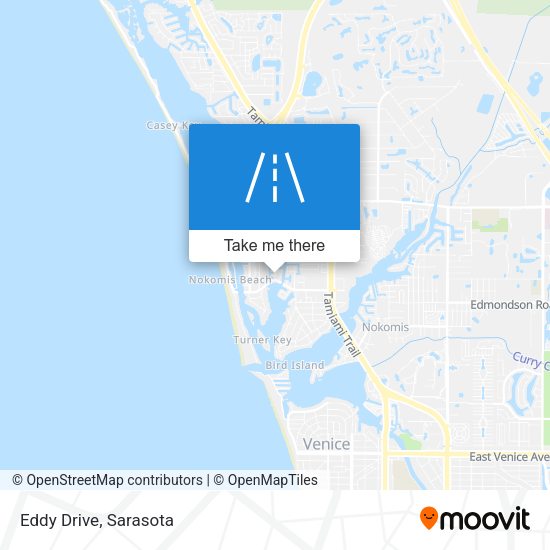 Mapa de Eddy Drive