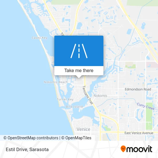 Estil Drive map