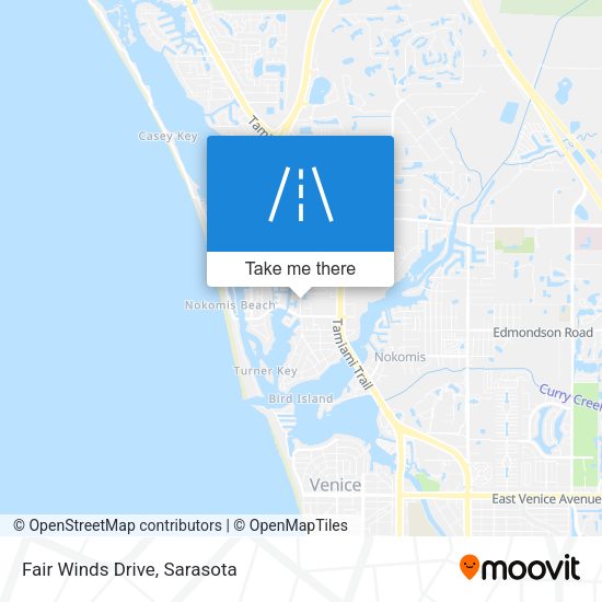 Mapa de Fair Winds Drive