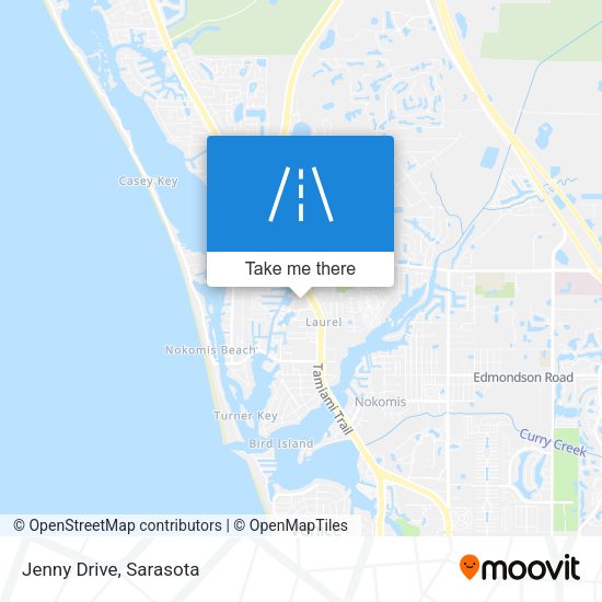 Mapa de Jenny Drive