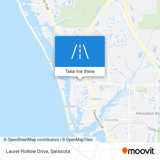 Mapa de Laurel Hollow Drive