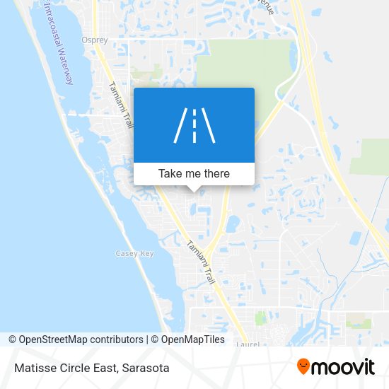 Mapa de Matisse Circle East