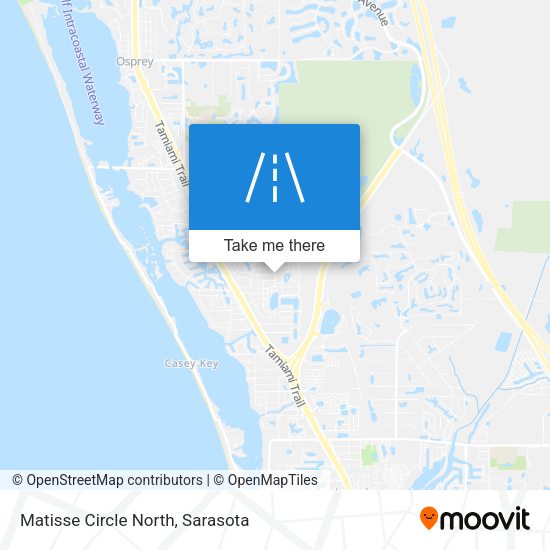 Mapa de Matisse Circle North