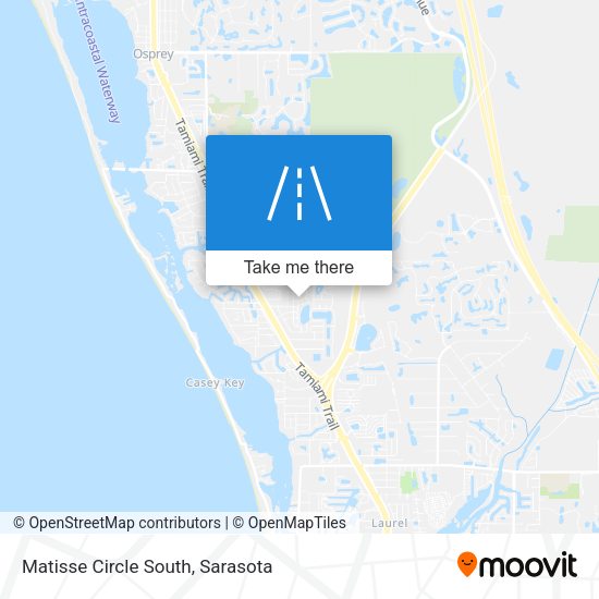 Matisse Circle South map