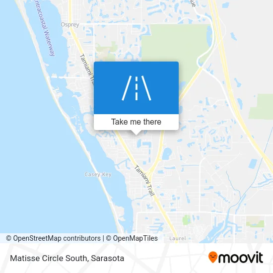 Matisse Circle South map
