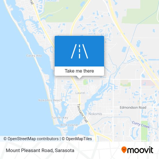 Mount Pleasant Road map