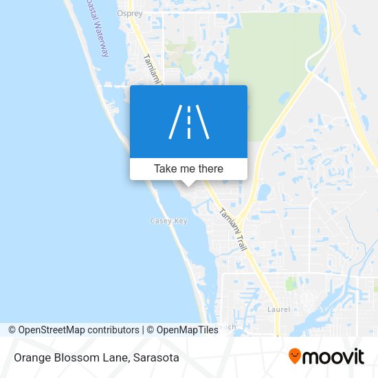 Mapa de Orange Blossom Lane