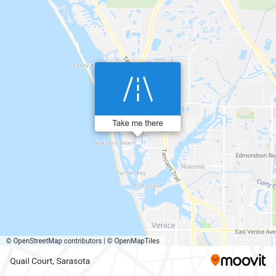 Mapa de Quail Court