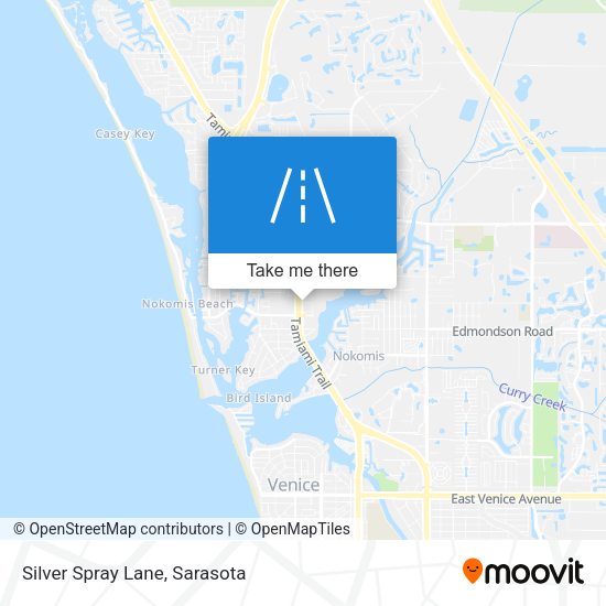 Mapa de Silver Spray Lane