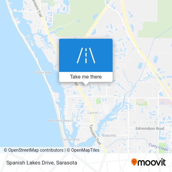 Mapa de Spanish Lakes Drive