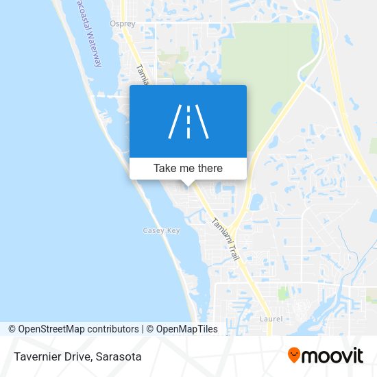 Mapa de Tavernier Drive