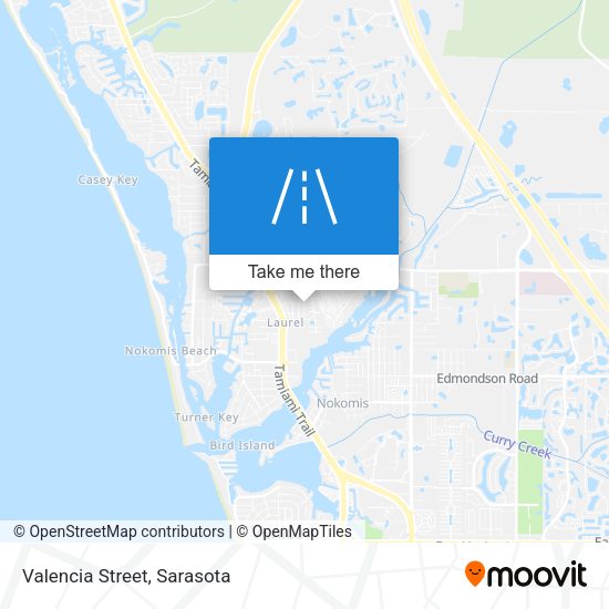 Mapa de Valencia Street
