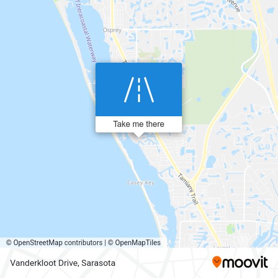 Mapa de Vanderkloot Drive