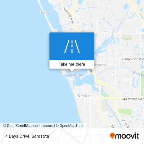 4 Bays Drive map