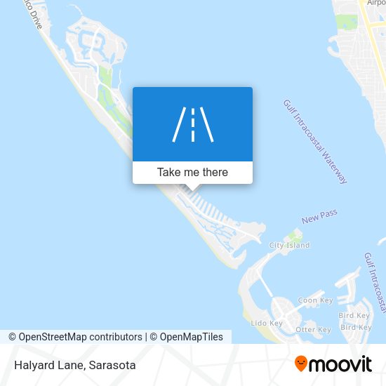 Mapa de Halyard Lane