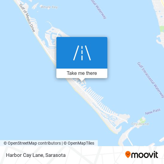 Harbor Cay Lane map