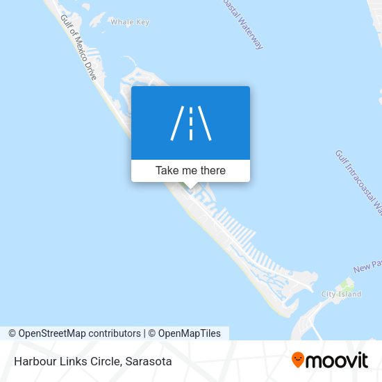 Harbour Links Circle map