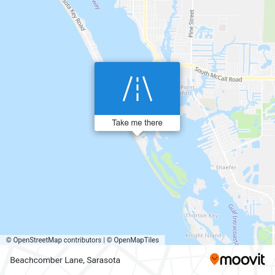Mapa de Beachcomber Lane