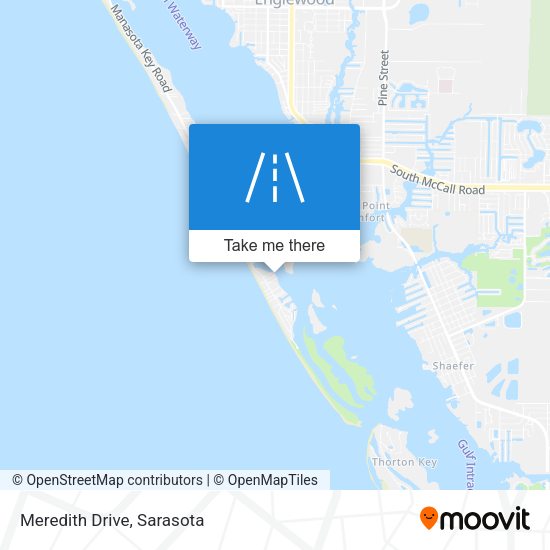Mapa de Meredith Drive