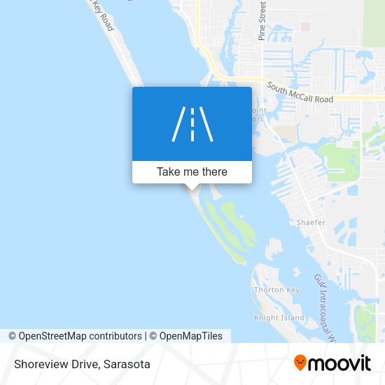 Mapa de Shoreview Drive