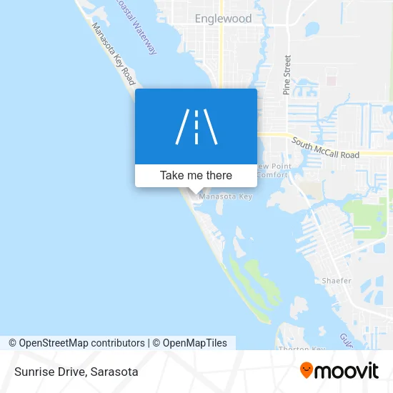 Sunrise Drive map